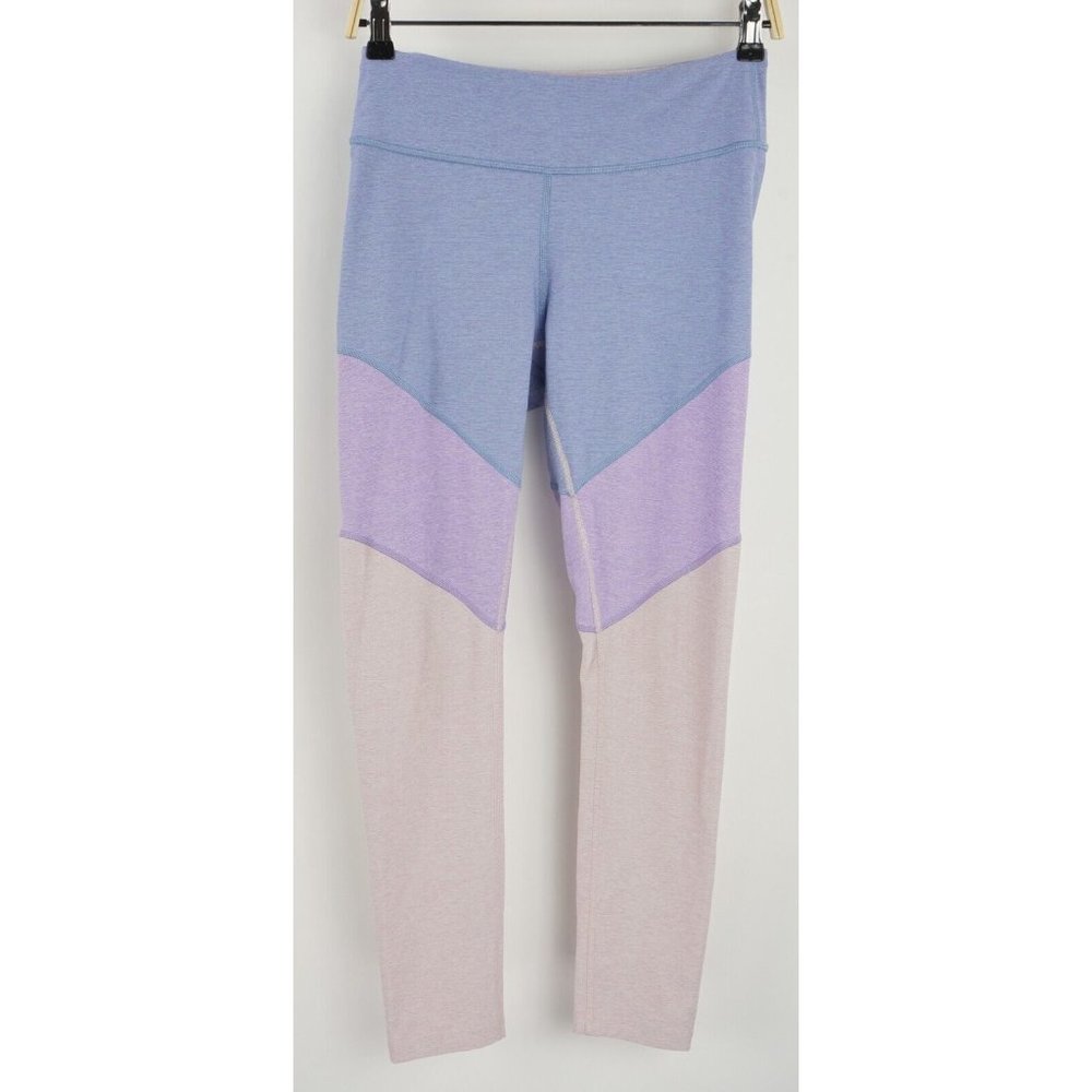 Outdoor Voices Springs 7/8 Ankle Legging Womens Size M Knit Colorblock Yoga Pant